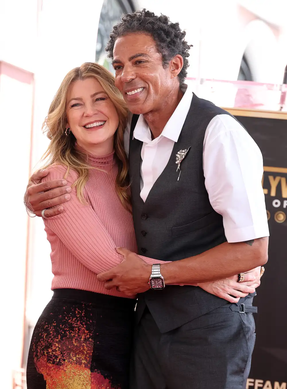 Ellen Pompeo Is All Smiles in Rare Family Photo at Hollywood Walk of Fame Ceremony