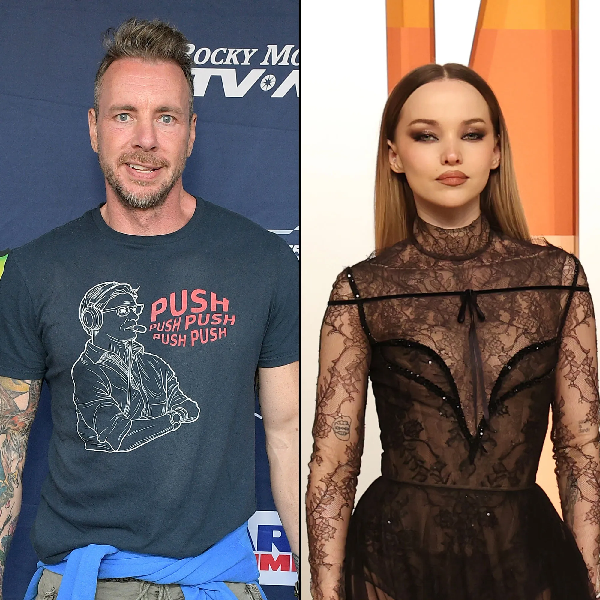 Feature Dax Shepard Breaks Down Into Tears Over One of Dove Cameron Tattoos