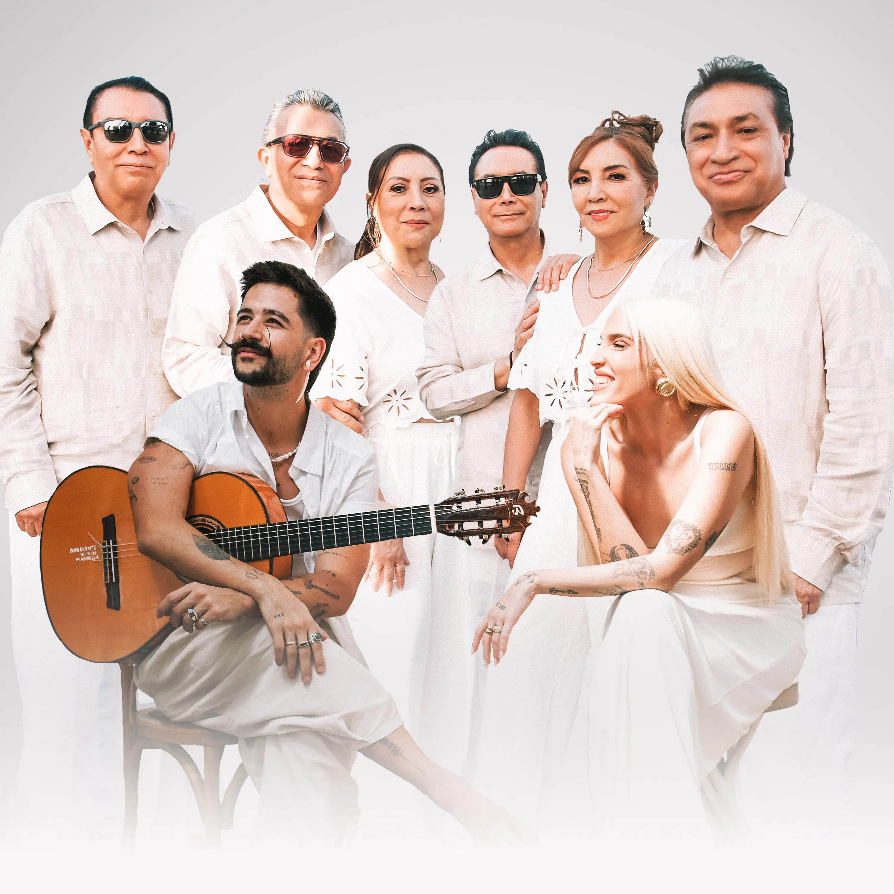 Los Ángeles Azules, Elena Rose y Camilo