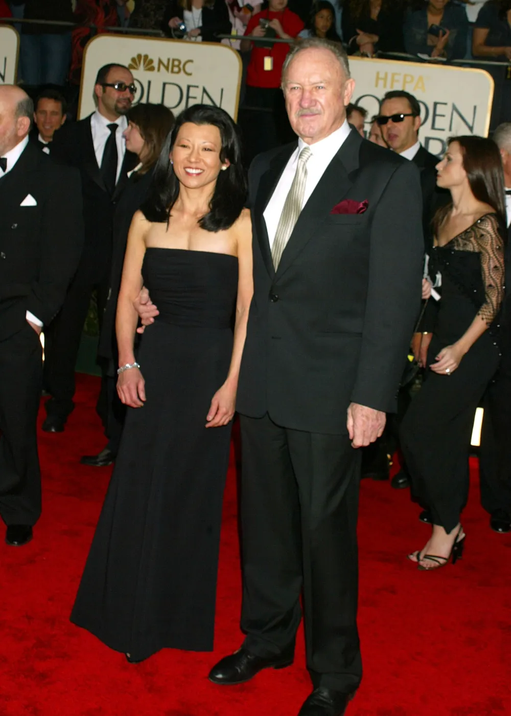Gene Hackman and Betsy Arakawa