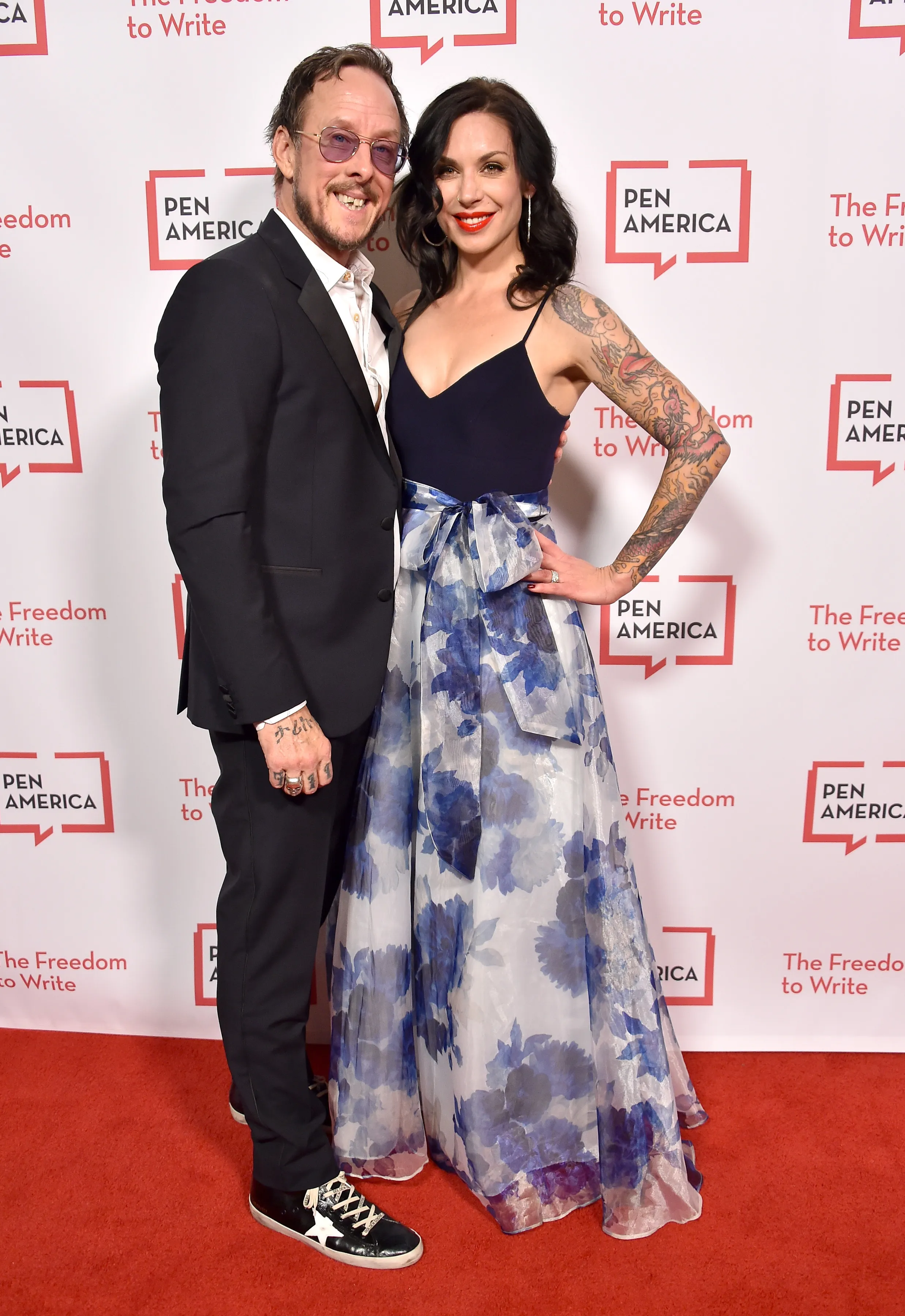 Scott Shriner and Jillian Lauren