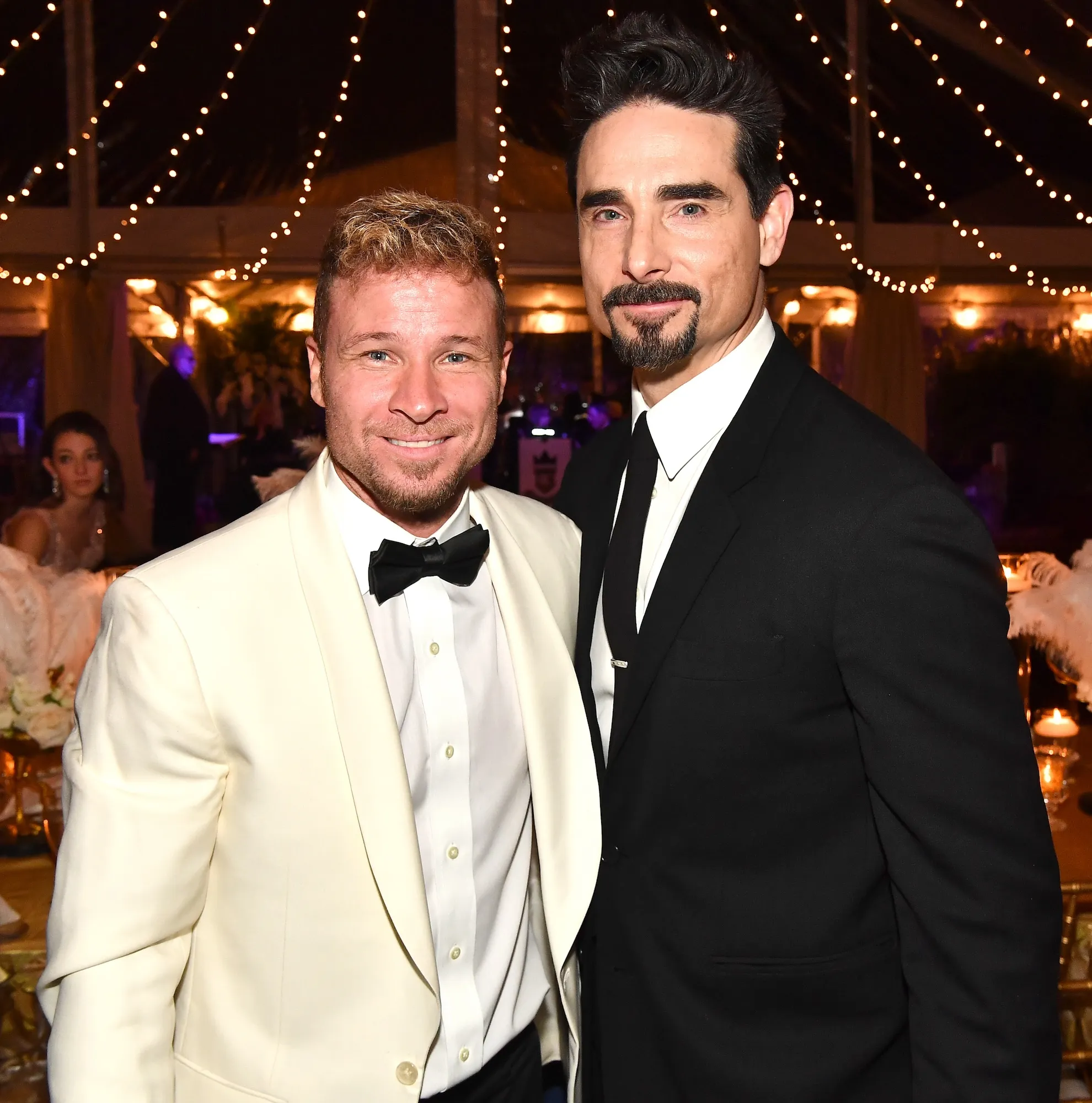 Brian Littrell and Kevin Richardson