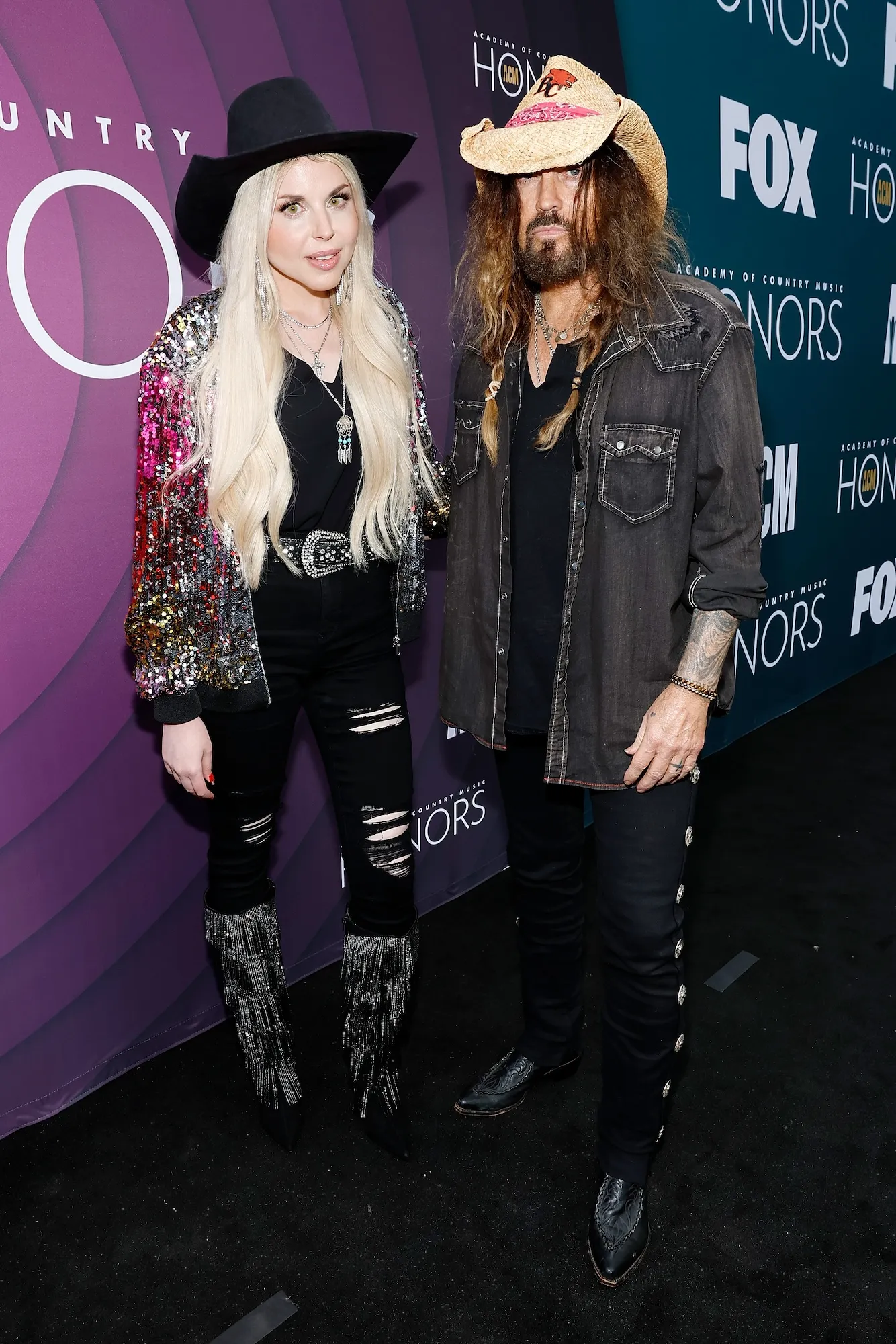 Firerose and Billy Ray Cyrus in 2023