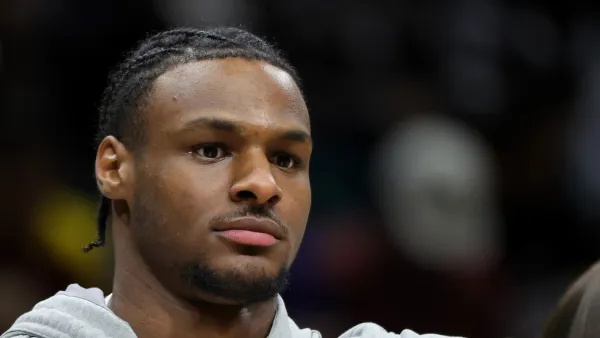 Bronny James Makes 1st Career Start