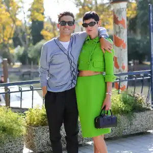 Rami Malek and Emma Corrin