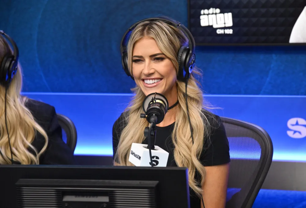 Christina Haack Visits The SiriusXM Studio