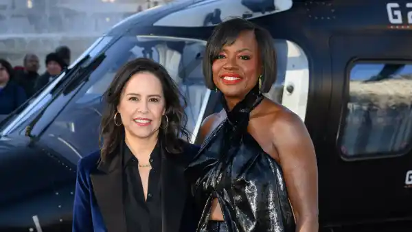 Patricia Riggen director and Viola Davis in the premiere of G20