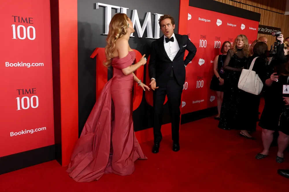 2025 Time100 Gala, Blake Lively and Ryan Reynolds