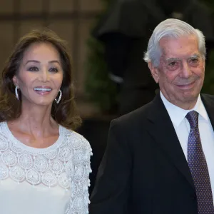 Isabel Preysler y Mario Vargas Llosa en Madrid.
