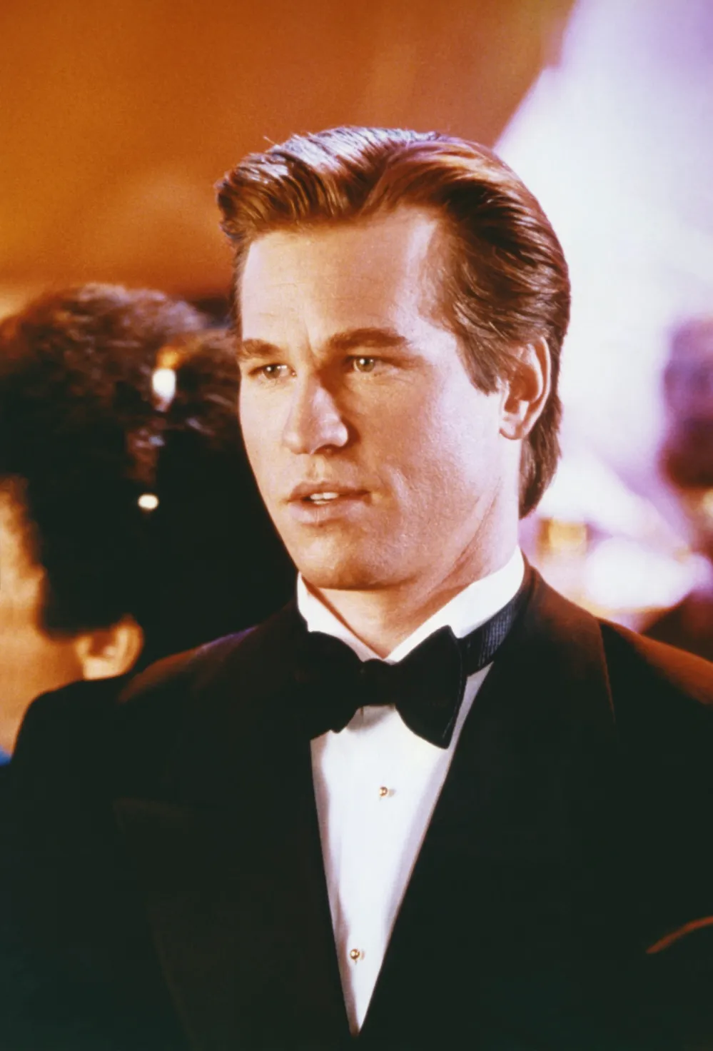 Val Kilmer on the set of Batman Forever
