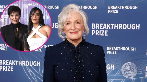 Glenn Close Dishes on Martini-Filled Pajama Party at Kris Jenner's House