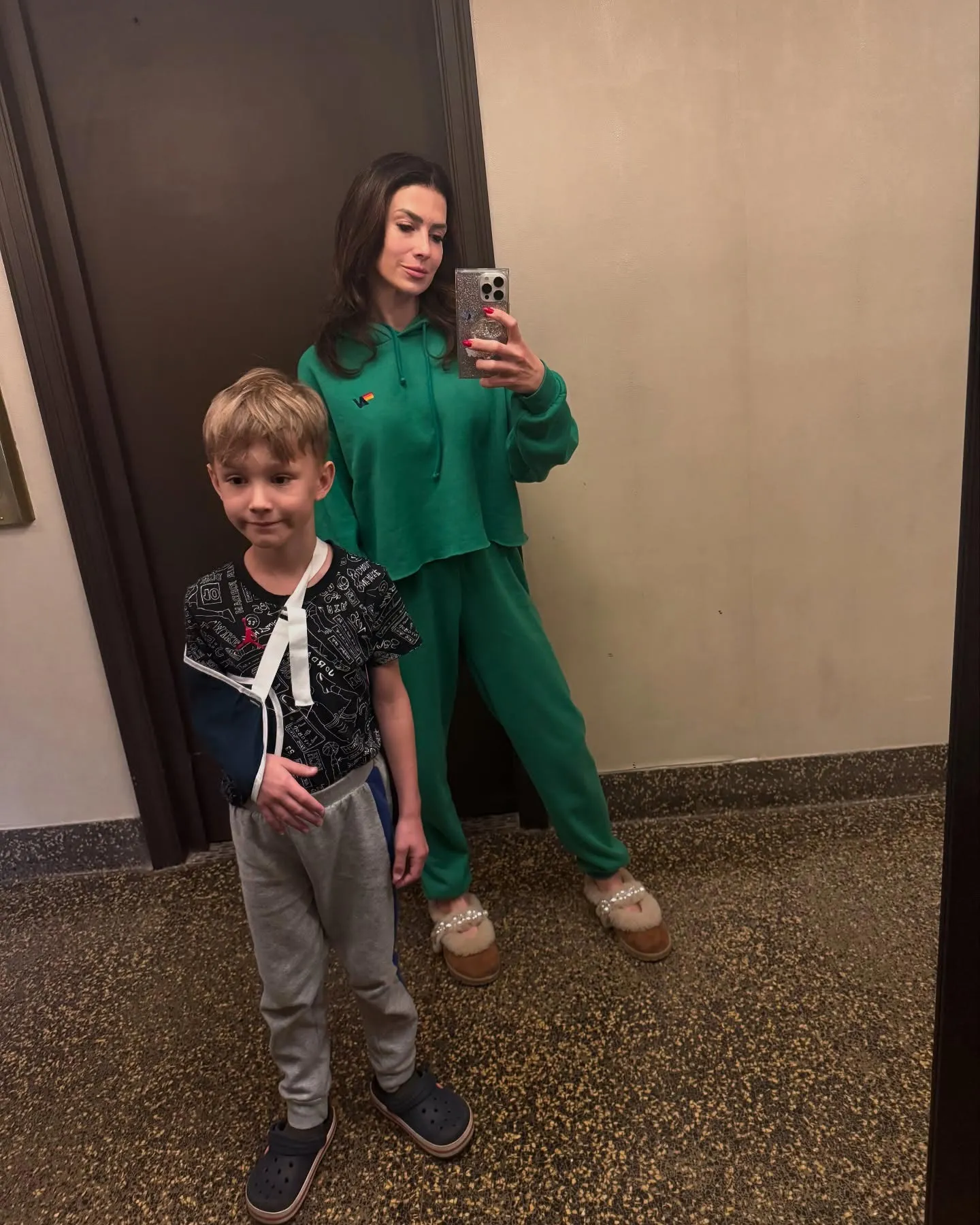 Hilaria Baldwin Reveals Son Romeo 6 Broke His Collarbone Playing in the Park