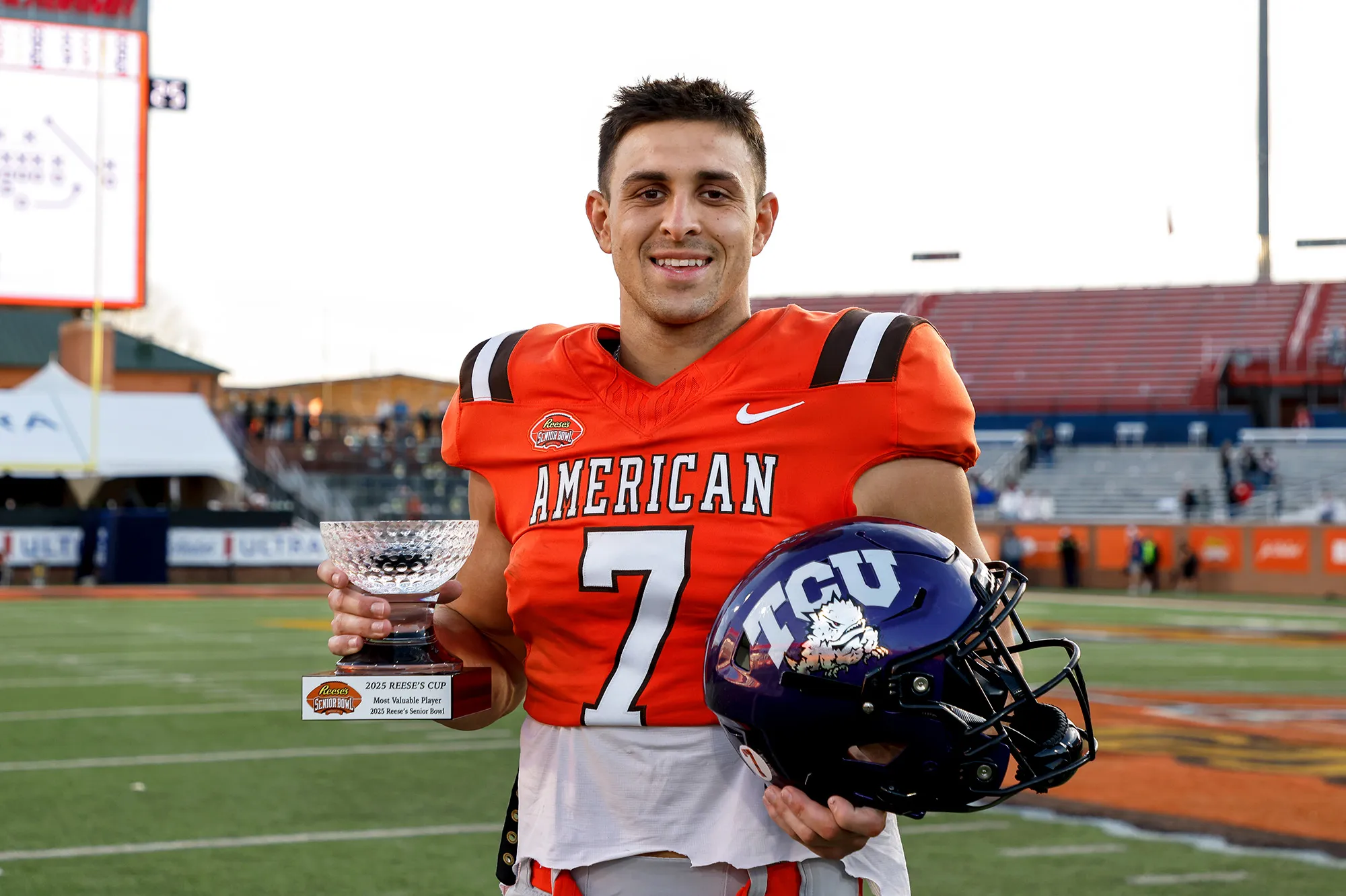 How TCU Football Star Jack Bech Honored His Late Brother Before the 2025 NFL Draft