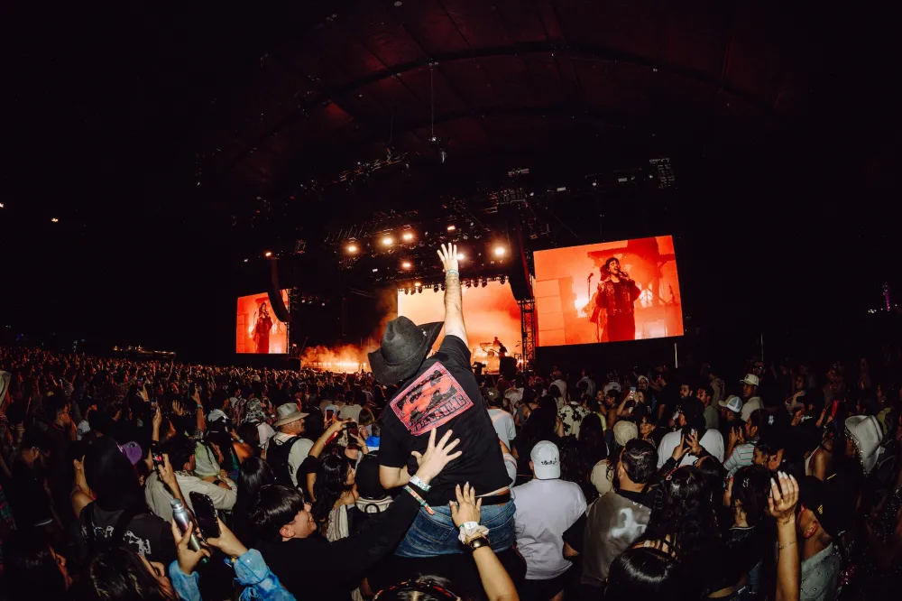 Iv&aacute;n Cornejo en el Festival de Coachella 2025
