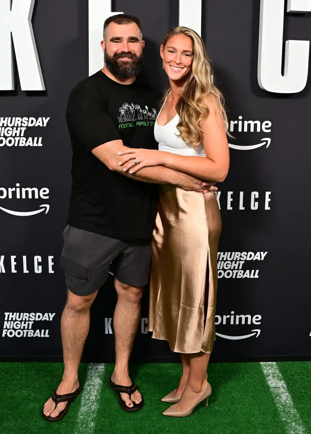 Jason Kelce Asks Wife Kylie Kelce If She Put a Filter on 1st Picture of Baby Finn