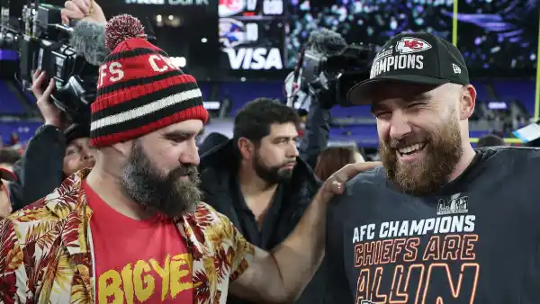 Jason Kelce Hilariously Roasts Travis Kelce for His Old Easter Tweet