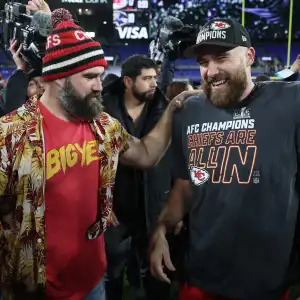 Jason Kelce Hilariously Roasts Travis Kelce for His Old Easter Tweet