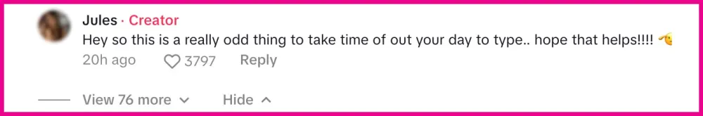 Juliana Claps Back at Comment About Litia