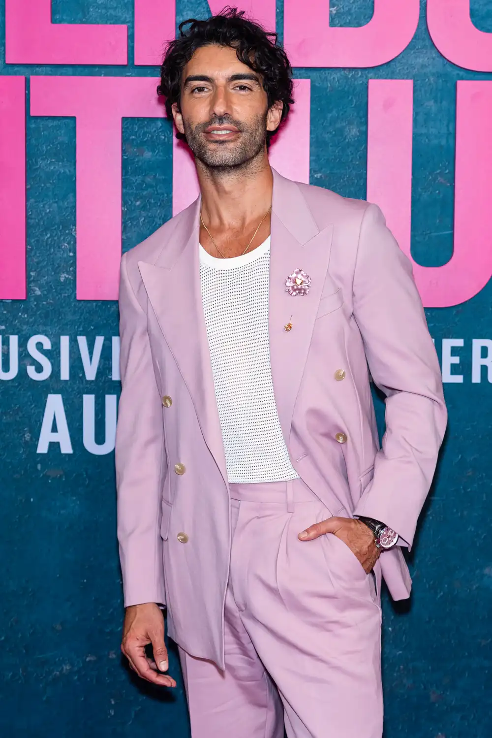 Justin Baldoni Andrew Rannells Brushes Off Question About Blake Lively Legal Drama