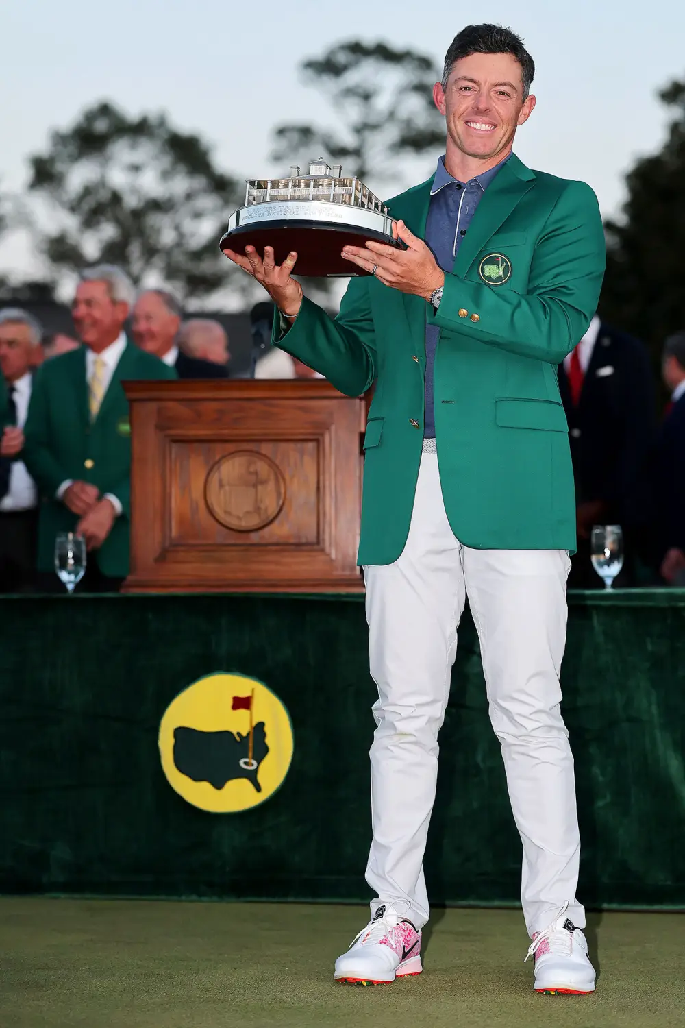 Justin Rose Has Not Spoken to His Wife About Her Viral Masters Hug With Rory McIlroy 4