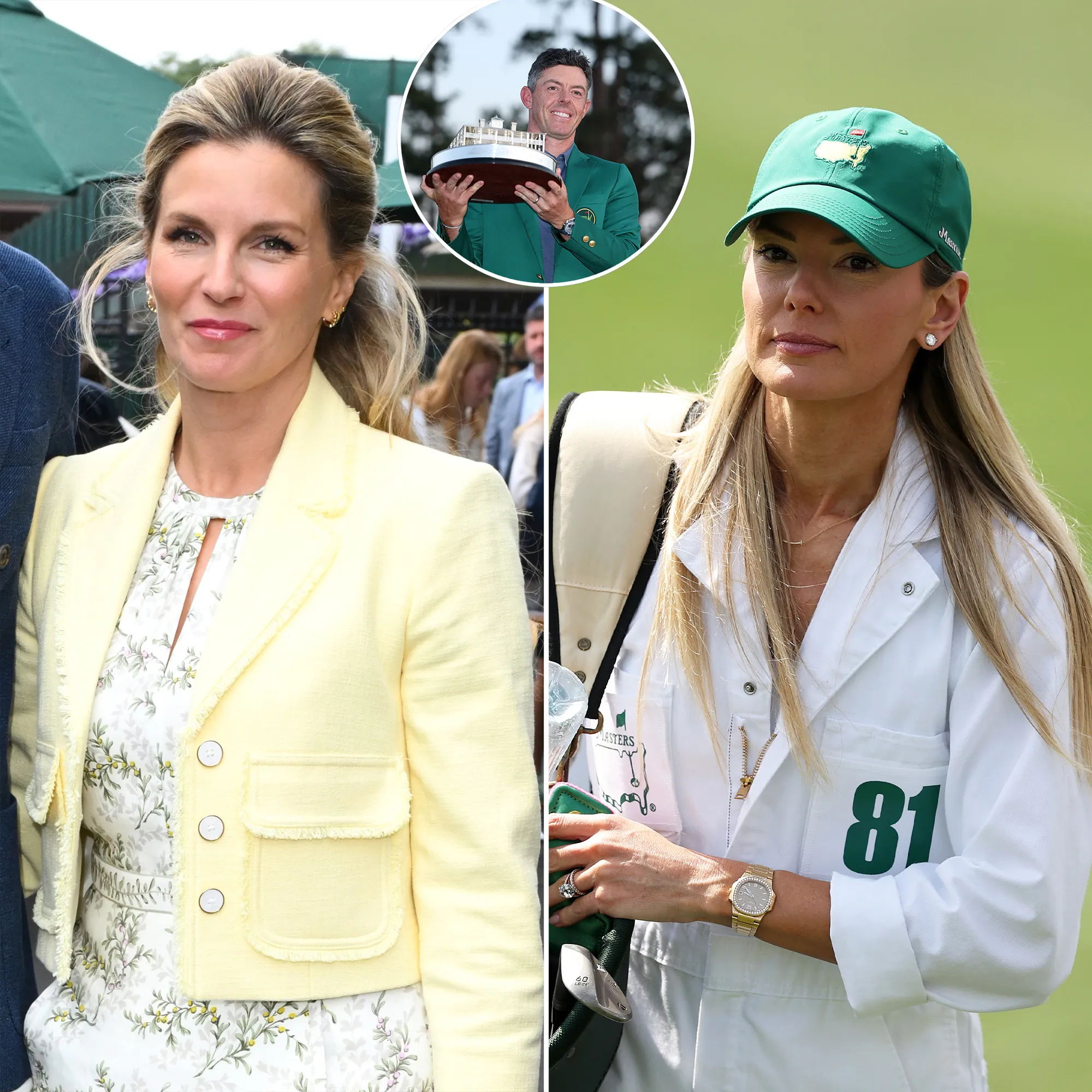 Justin Rose s Wife Also Hugged Rory McIlroy s Wife After Their Husbands Masters Sudden Death Playoff