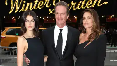 Kai Gerber Steps Out With Cindy Crawford and Rande Gerber