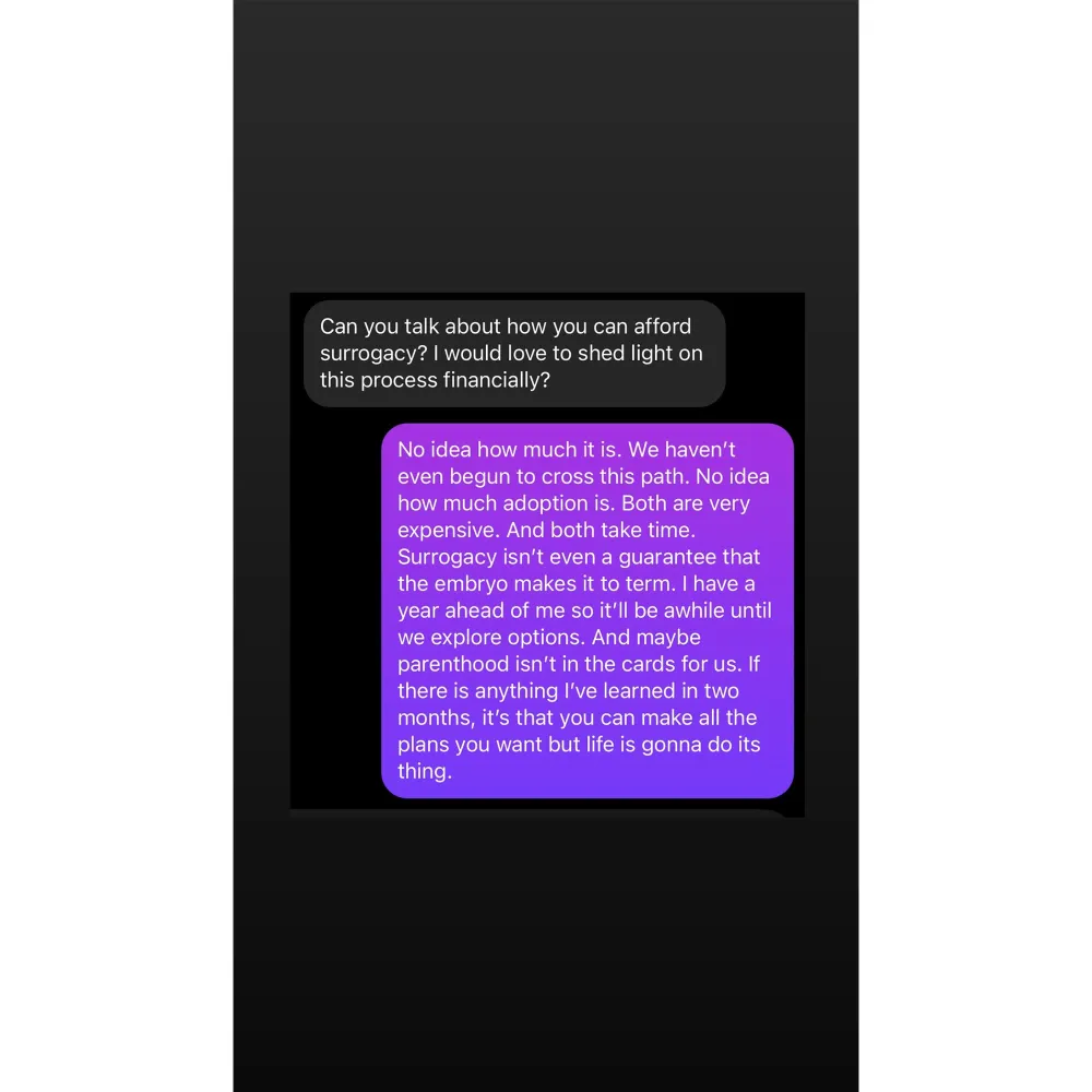 Katie Thurston Responds to Question About How She Can Afford Surrogacy