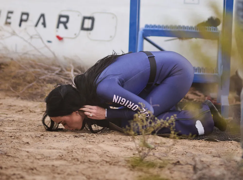 Katy Perry Kisses the Ground After Landing From Space