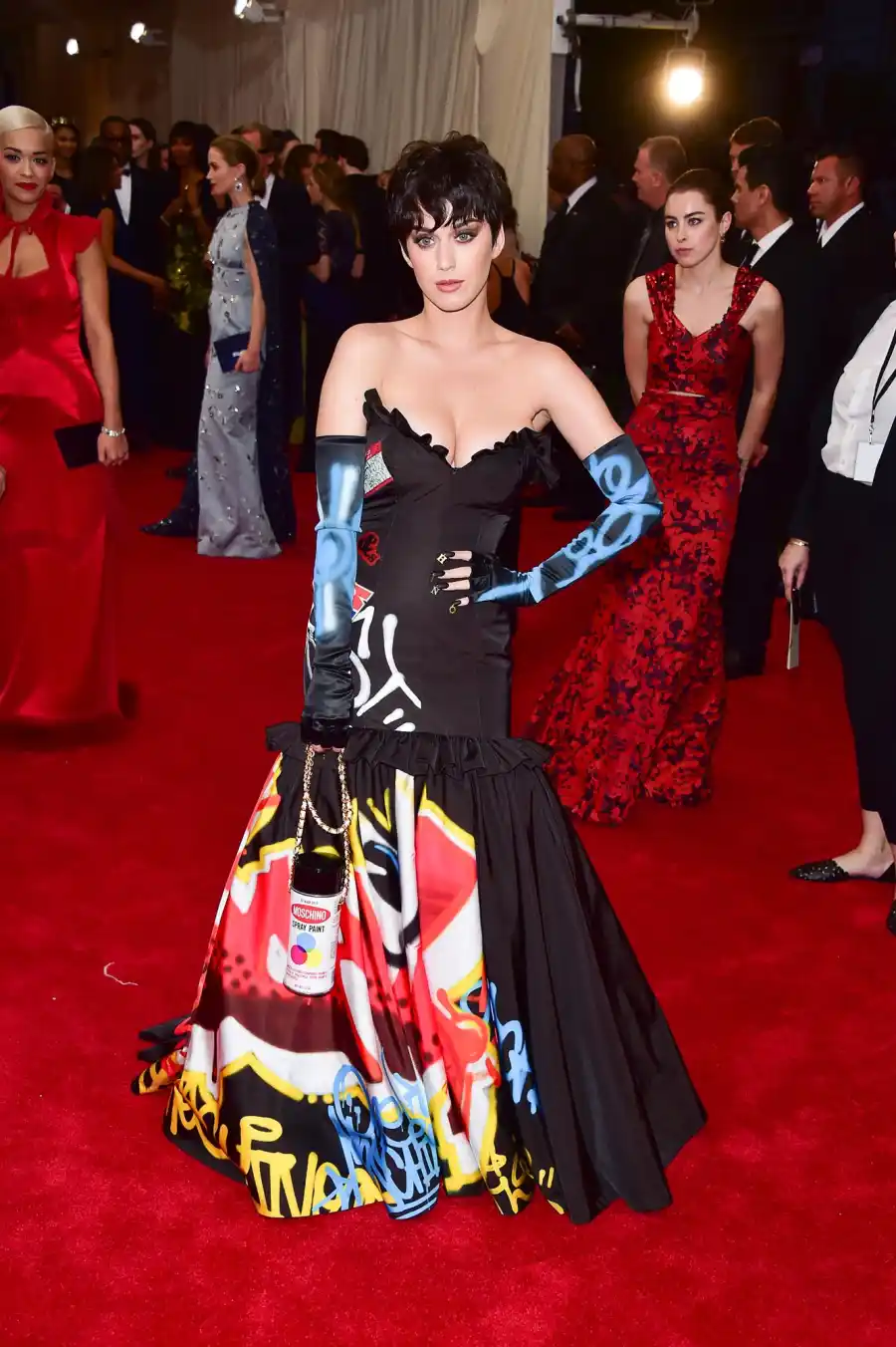 Katy Perry s Met Gala Evolution Chandelier Ensembles to Winged Moments 219