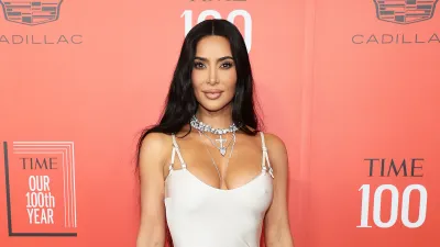 Kim Kardashian Poses With No Underwear