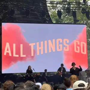 David Kushner performs at All Things Go DC in September 2024.