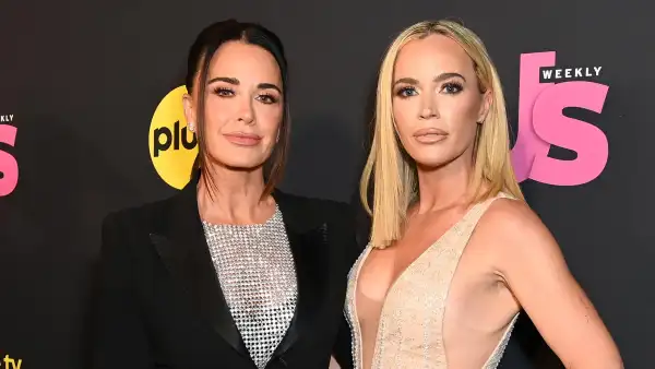 Kyle Richards and Teddi Mellencamp Confronted By Mystery Woman on Camera