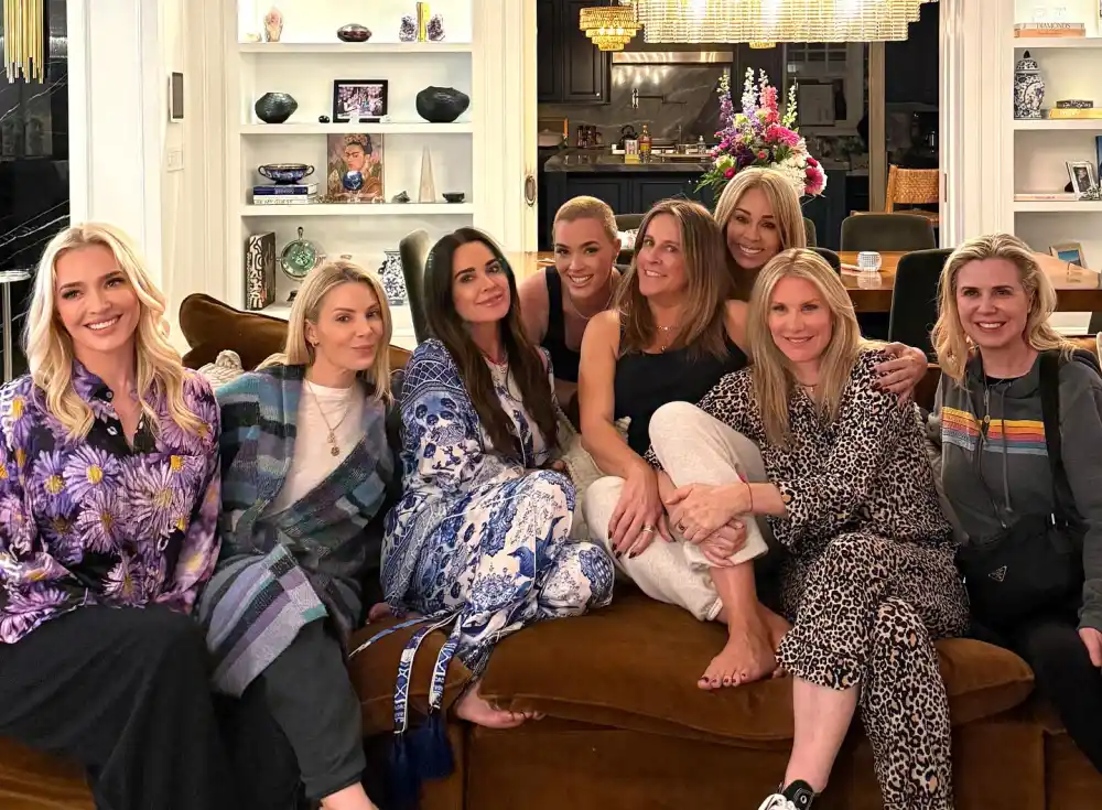 Kyle Richards and Teddi Mellencamp Confronted By Mystery Woman on Camera