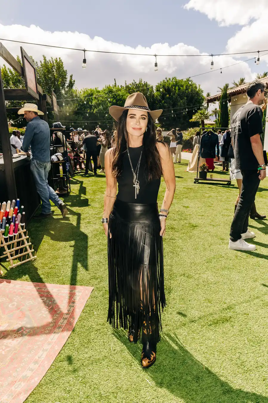 Kyle Richards See What the Stars Wore to Stagecoach 2025