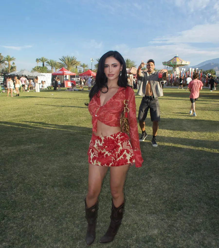 Kylie Jenner Rachel Lindsay and More Stars Bring Their Festival Best to Coachella 2025 See Photos 749 Leah Kateb