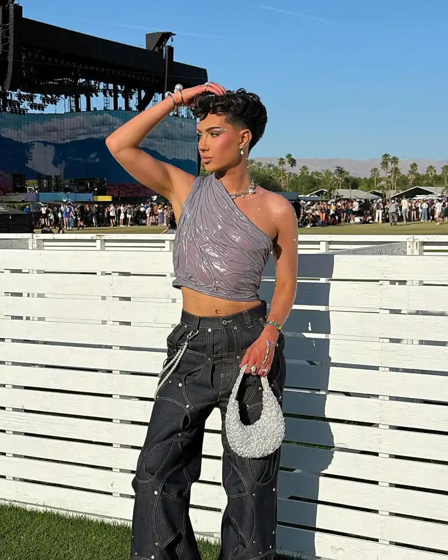 Kylie Jenner Rachel Lindsay and More Stars Bring Their Festival Best to Coachella 2025 See Photos 750 James Charles