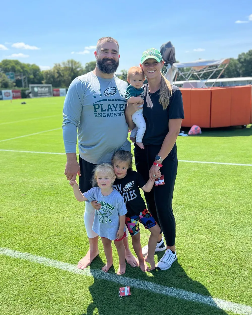 Kylie Kelce Says Jason Could Move Out When Her and Their Daughters Periods Sync Up