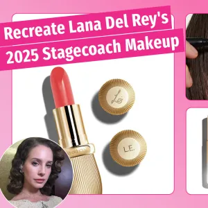 Lana Del Rey Stagecoach Makeup