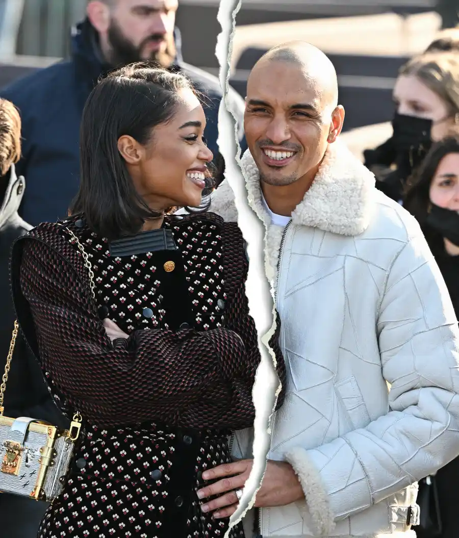 Laura Harrier and Sam Jarou Split