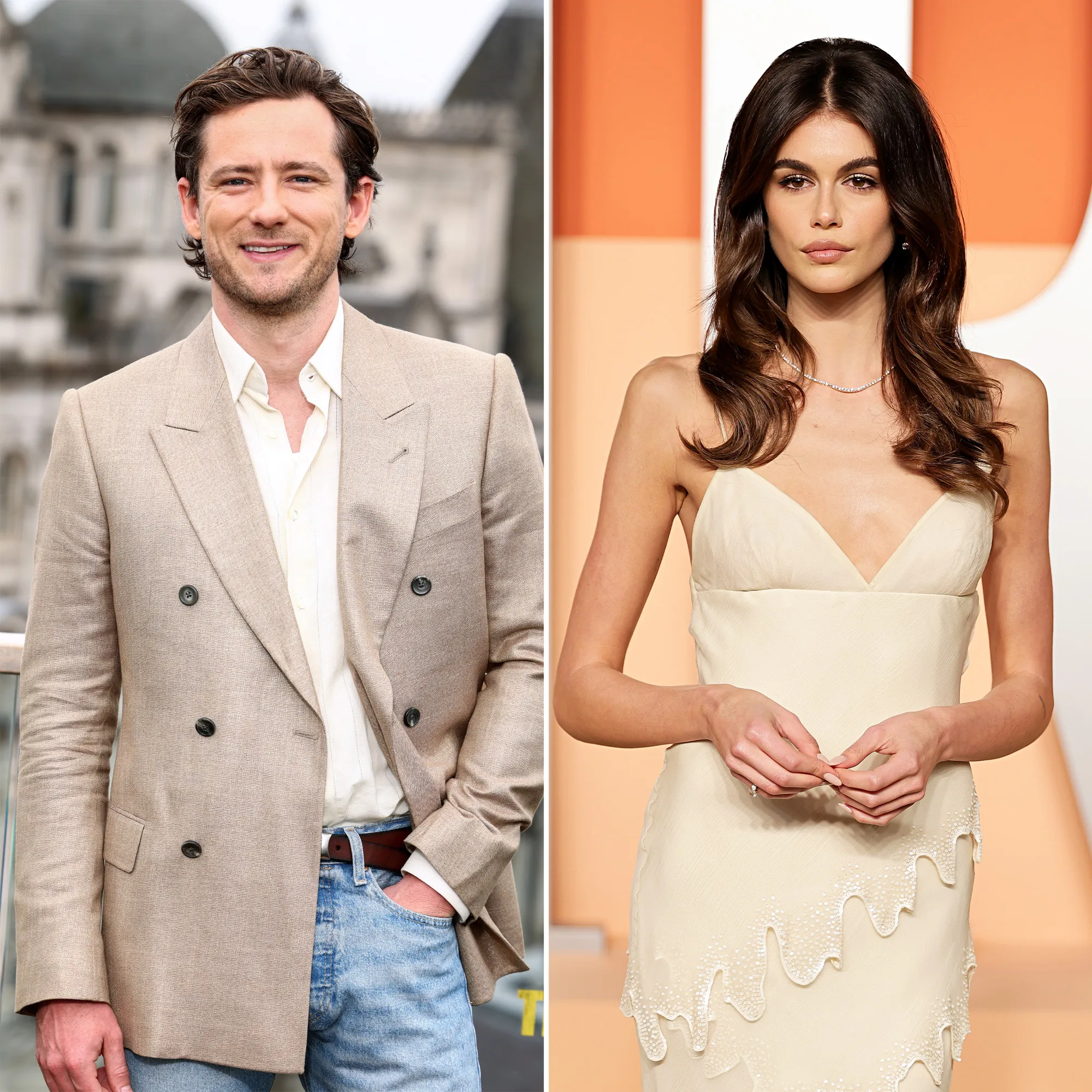 Lewis Pullman Plays Coy About Kaia Gerber Dating Rumors