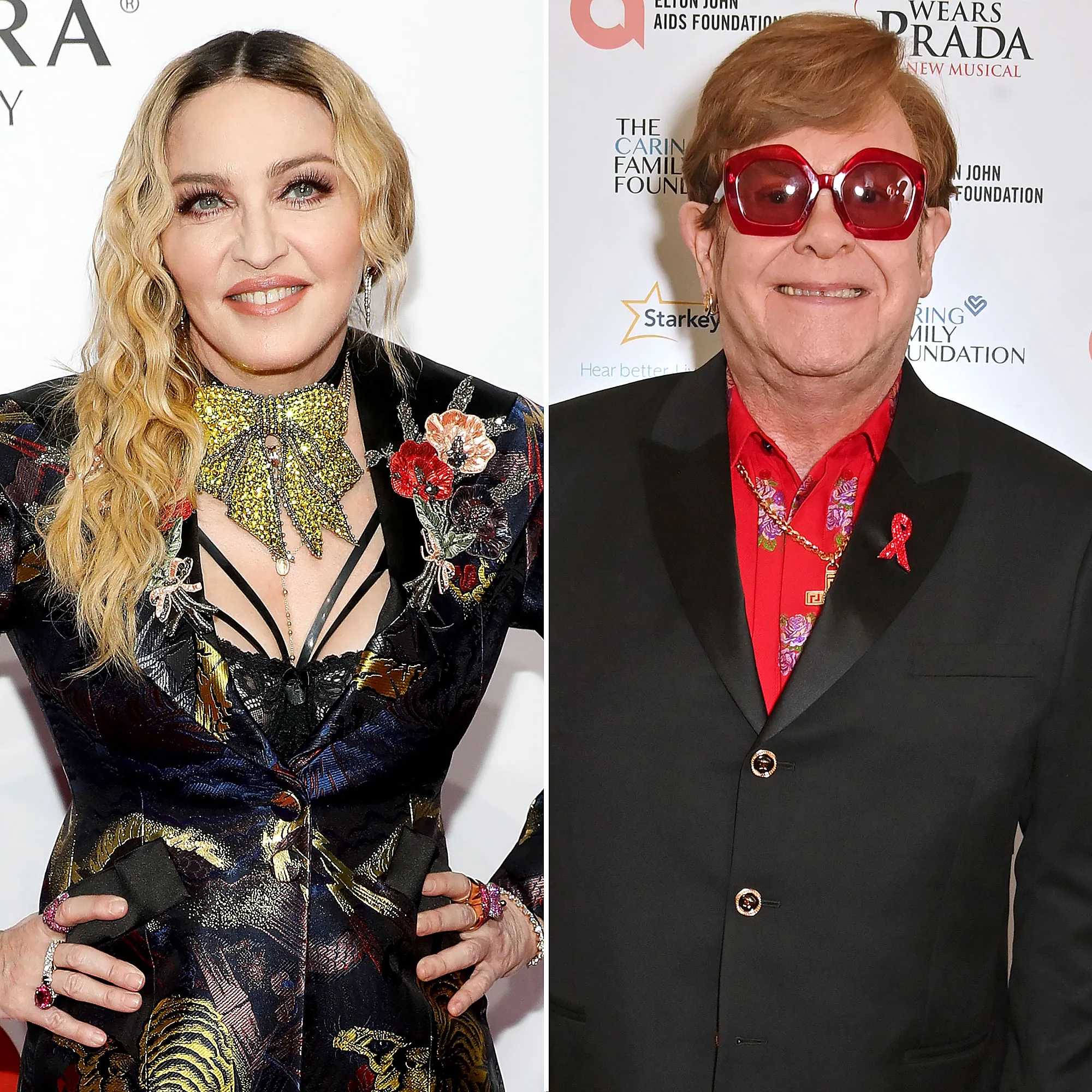 Madonna and Elton John End Longstanding Beef