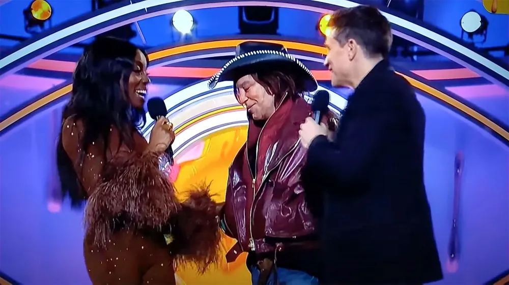 Mickey Rourke Draws Criticism for Grabbing Celebrity Big Brother Host AJ Odudu 2