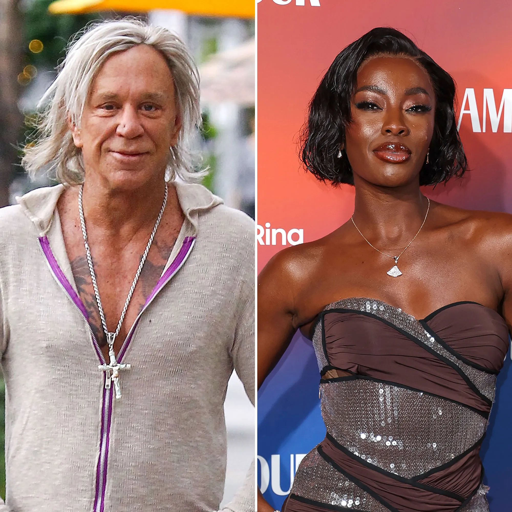 Mickey Rourke Draws Criticism for Grabbing Celebrity Big Brother Host AJ Odudu