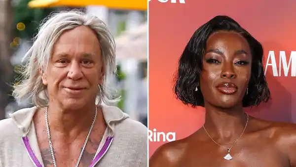 Mickey Rourke Draws Criticism for Grabbing Celebrity Big Brother Host AJ Odudu