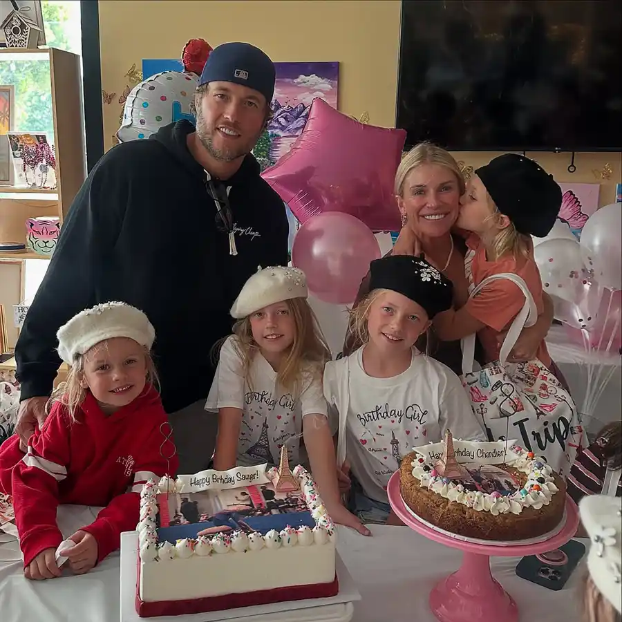 NFL’s Matthew Stafford and Wife Kelly Stafford’s Family Album With 4 Daughters: Photos