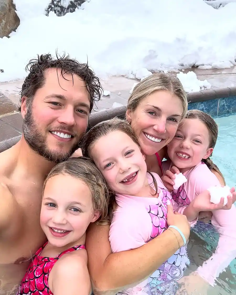 NFL’s Matthew Stafford and Wife Kelly Stafford’s Family Album With 4 Daughters: Photos