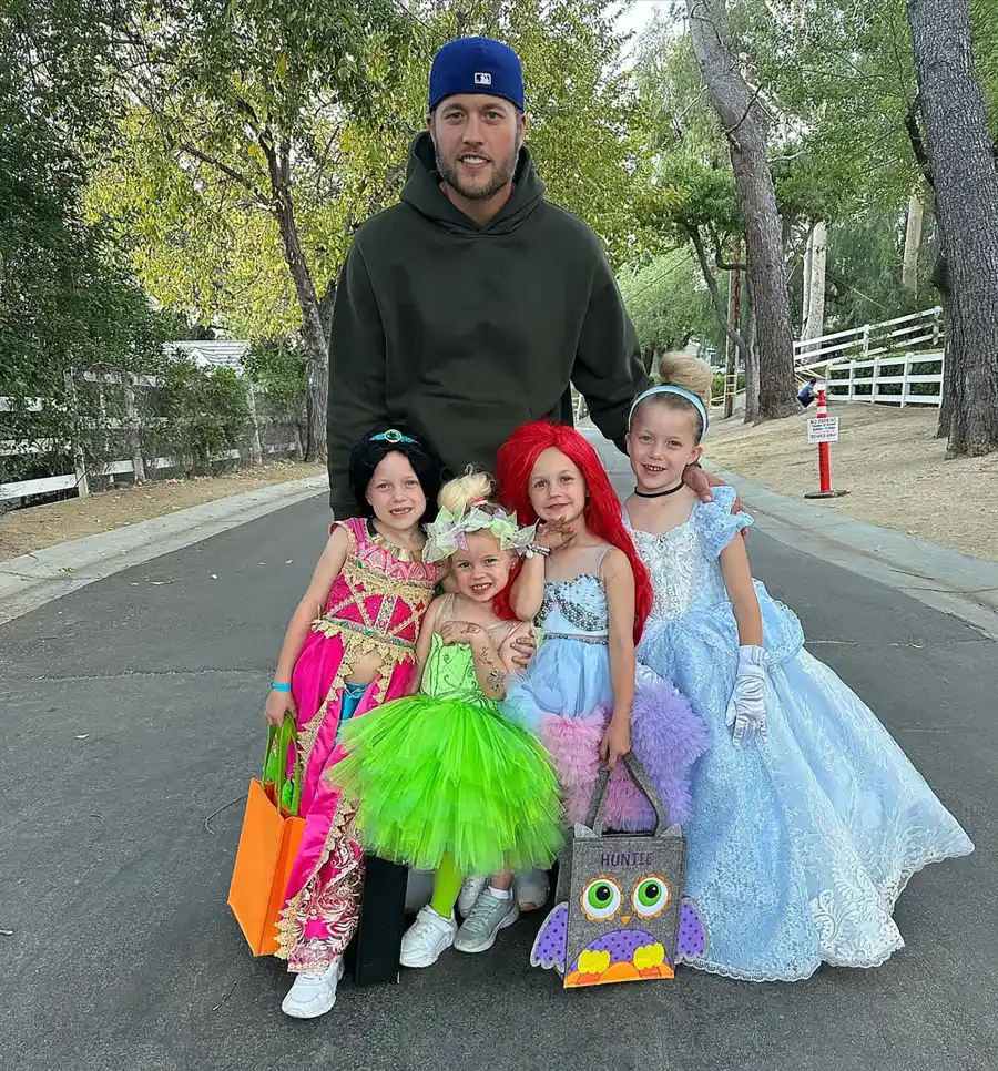 NFL’s Matthew Stafford and Wife Kelly Stafford’s Family Album With 4 Daughters: Photos