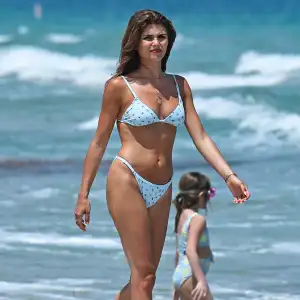 Olivia Jade Giannulli Is Tan and Toned in Itty Bitty Baby Blue Bikini 1