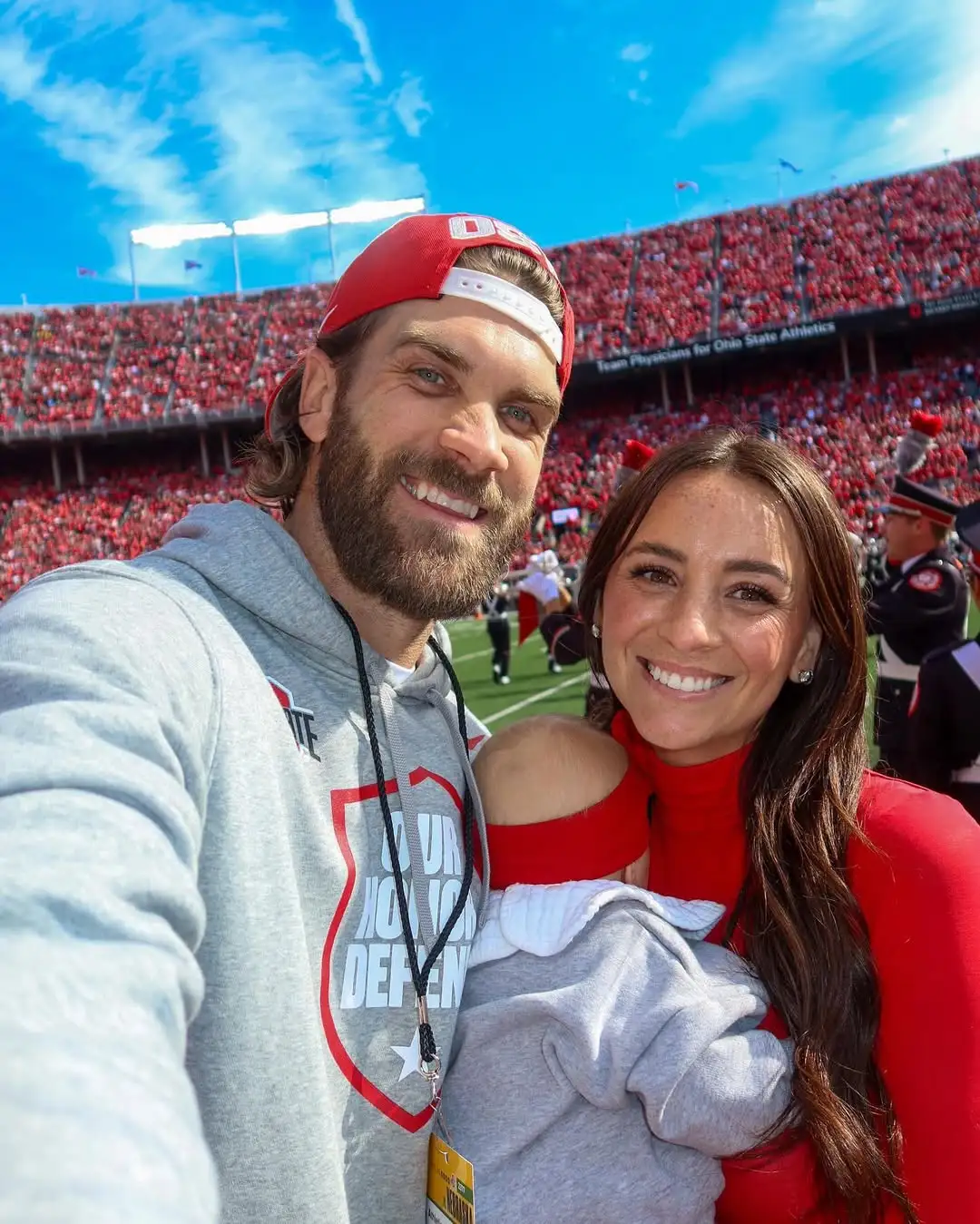 Phillies&rsquo; Bryce Harper Uses Custom Bat to Reveal Gender of Baby No. 4 During Game