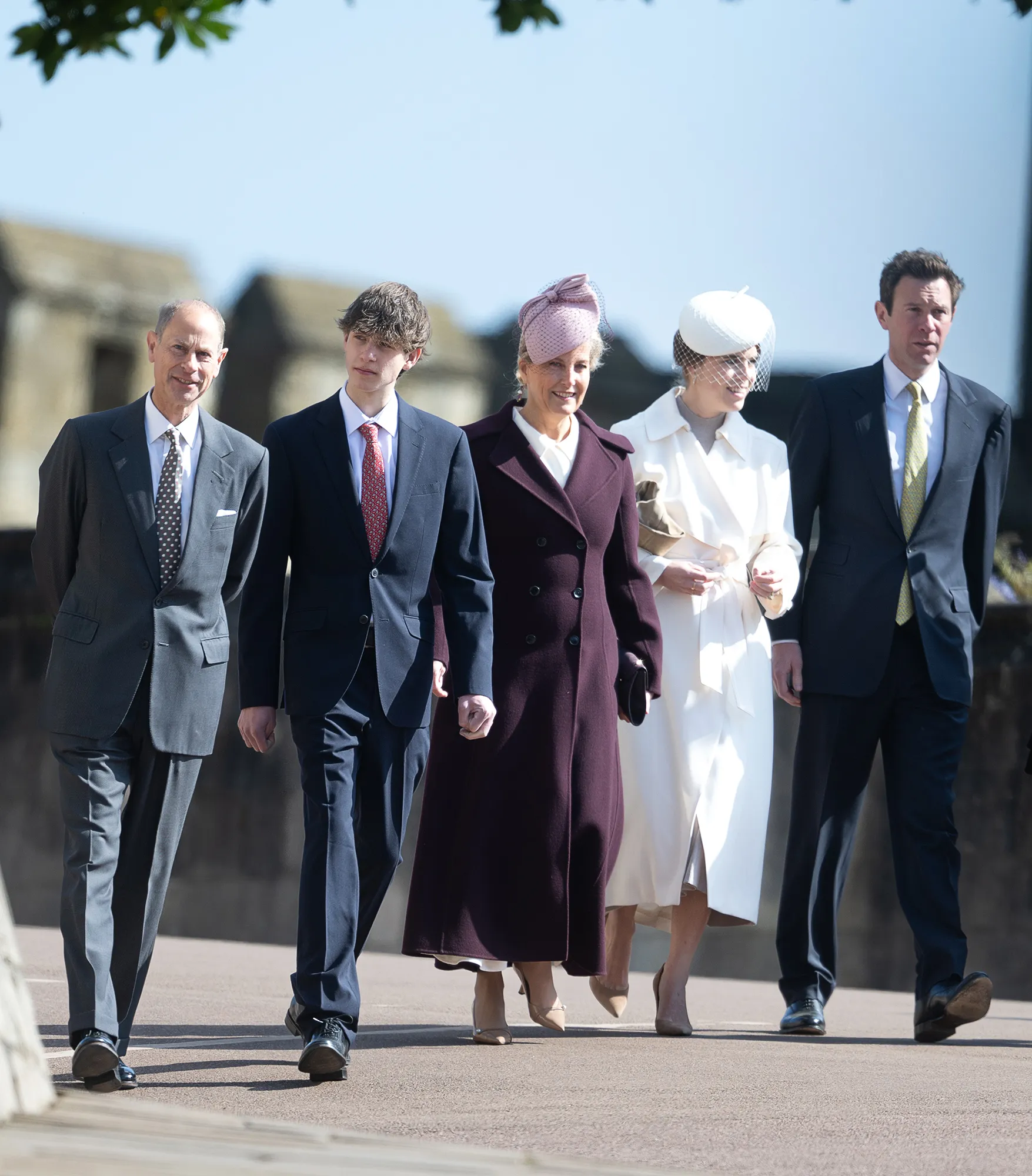 Prince Edward and Duchess Sophie's Son James, 17, Is All Grown Up During Rare Easter Appearance